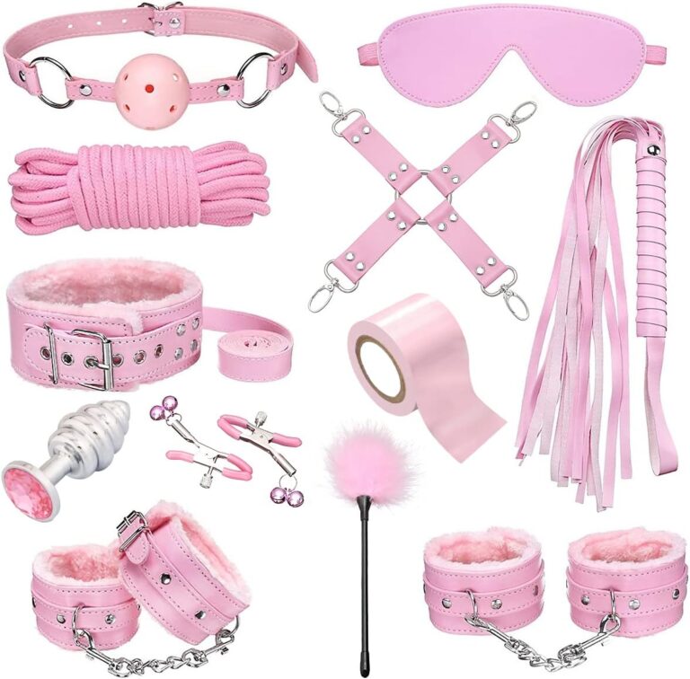 Barbie Pink Restraint Collection. Everything You Need for a Night of Fun With Your Favorite Safe Word